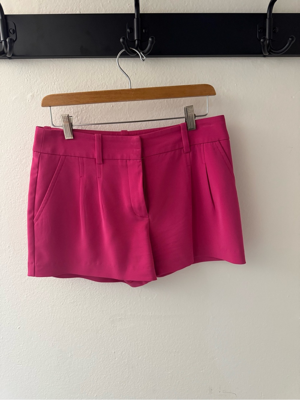 Trina Turk Hot Pink Tailored Shorts